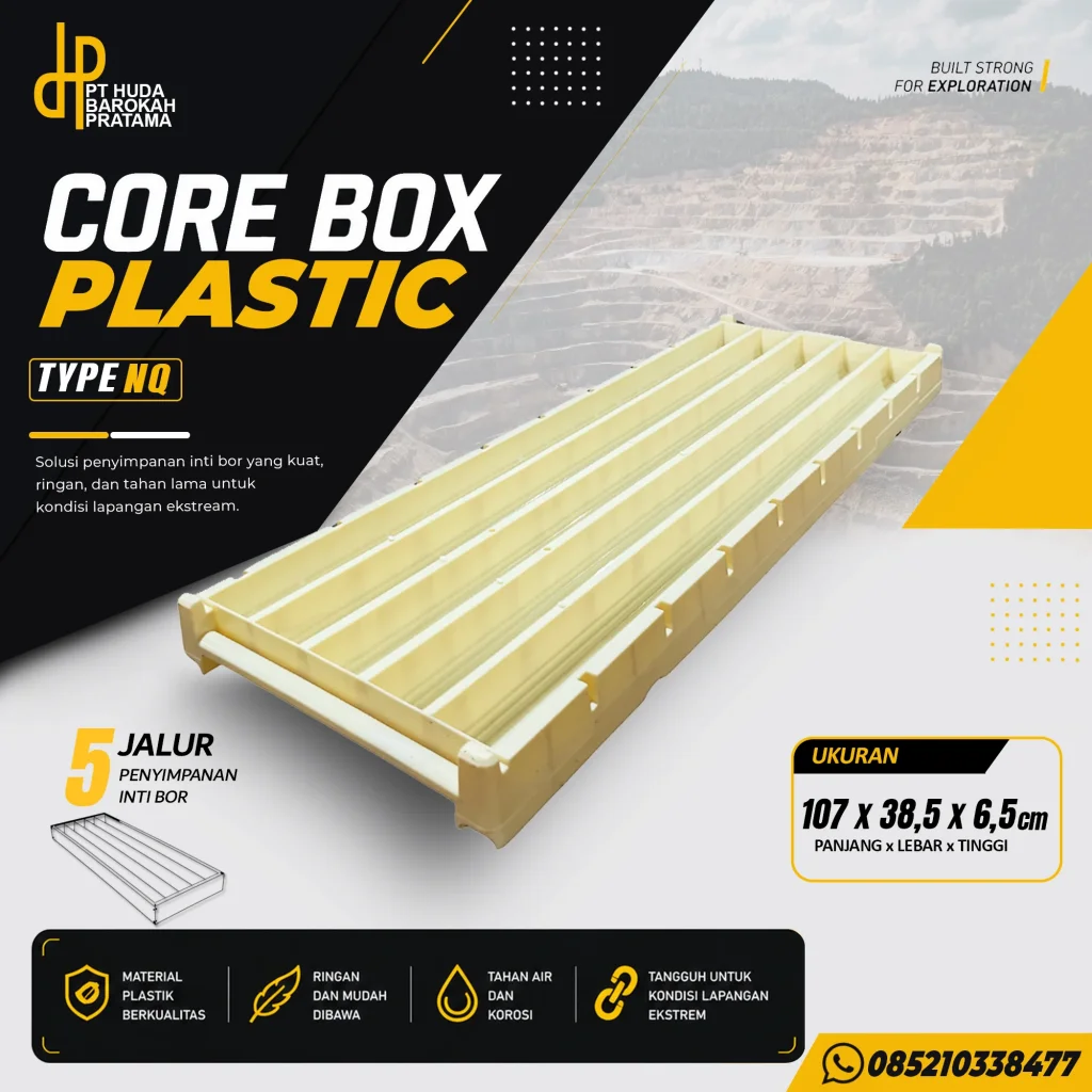 Produk CBPL NQ Core Box Plastic NQ - PT Huda Barokah Pratama